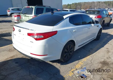 2013 Kia Optima Sx z USA, uszkodzony, nr VIN 5XXGR4A67DG144552